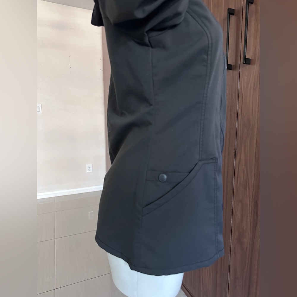 Code Happy Bliss Zipper Front Warm-Up Scrub Jacket Size Xs View 4